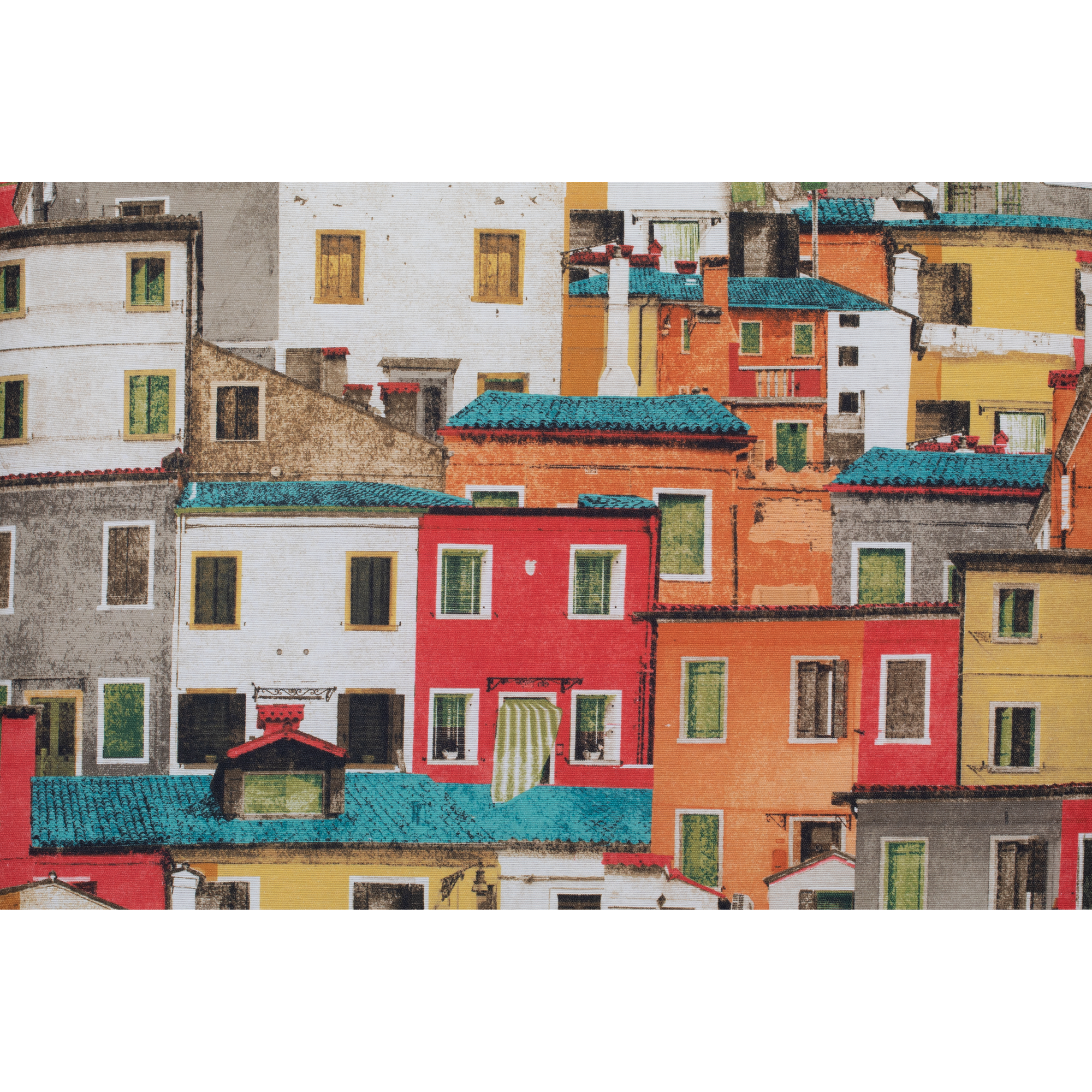 Niedriglehner-Auflagenset 'Turin' mehrfarbig 46 x 98 x 8 cm 4 Stück