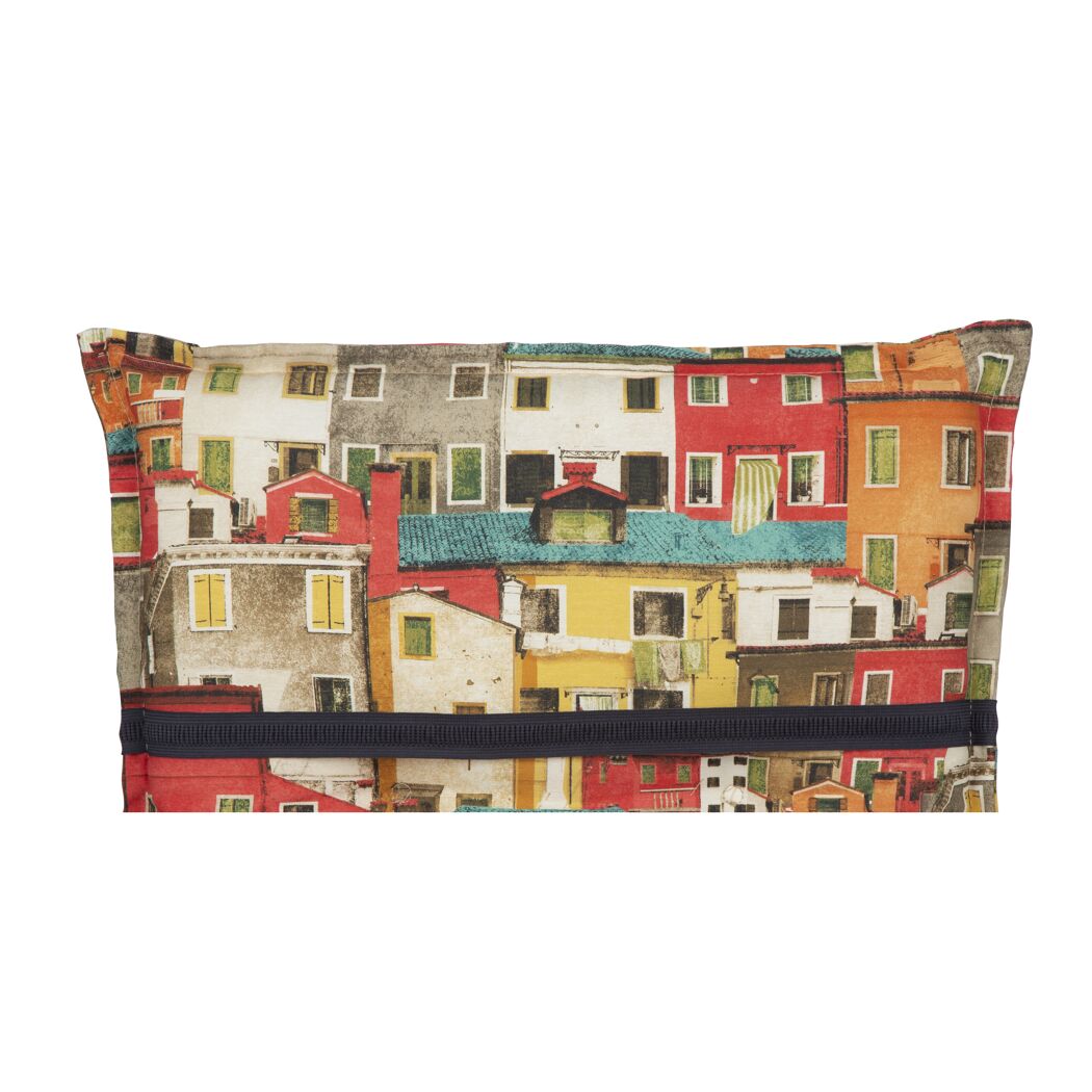 Hochlehner-Auflagenset 'Tours' mehrfarbig 46 x 118 x 8 cm 4 Stück
