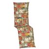 Liegestuhl-Auflage 'Tours' mehrfarbig 46 x 171 x 8 cm