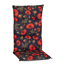 Hochlehner-Auflagen-Set 'Turin' rot/grau 46 x 118 x 8 cm 6 Stück