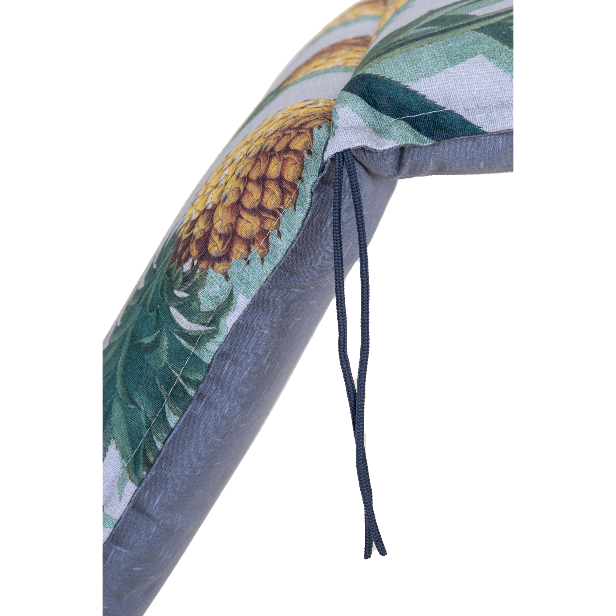 Niedriglehner-Auflagen-Set 'Turin' grün/gelb 46 x 98 x 8 cm 6 Stück