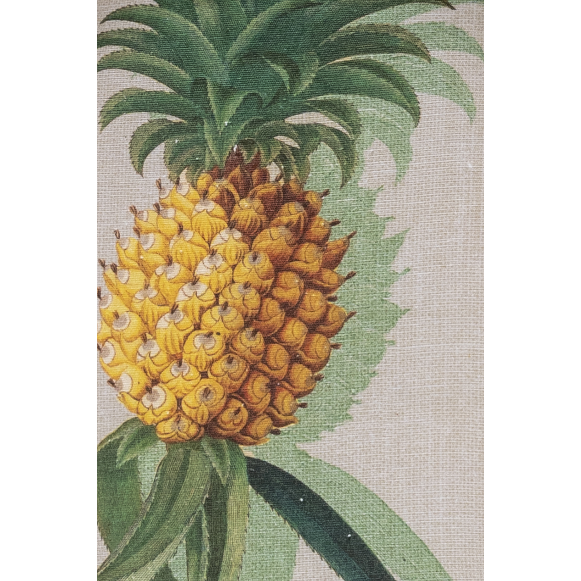 Hochlehner-Auflagenset 'Turin' grün/gelb 46 x 118 x 8 cm 6 Stück