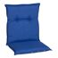 Niedriglehner-Auflagenset 'Tovarnik' blau 46 x 98 x 8 cm 4 Stück