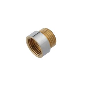 Hahnverlängerung Messing verchromt 1/2" x 10 mm