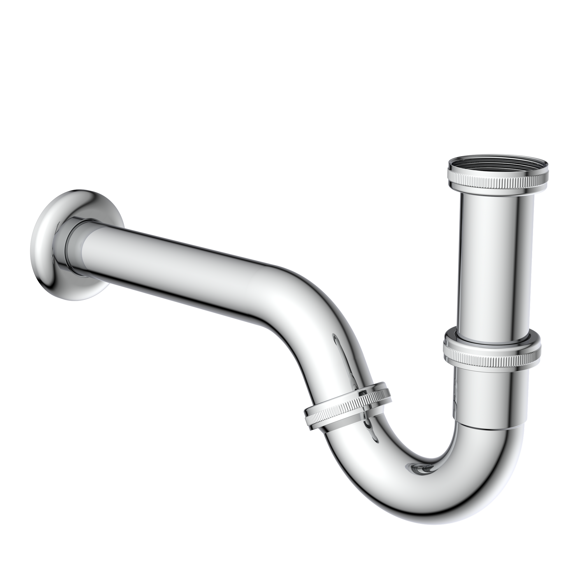 Bidet-Siphon Edelstahl 1 1/4" x 32 mm