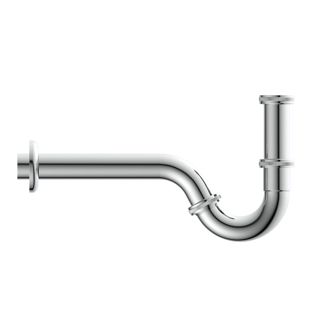 Bidet-Siphon Edelstahl 1 1/4" x 32 mm
