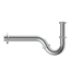 Bidet-Siphon Edelstahl 1 1/4" x 32 mm