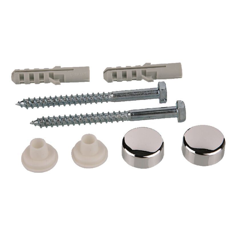 Stand-WC Befestigungssatz verchromt M6 x 70 mm