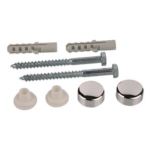 Stand-WC Befestigungssatz verchromt M6 x 70 mm