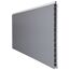 Einzelprofil 'BasicLine' breit silbergrau 180 x 30 x 1,9 cm