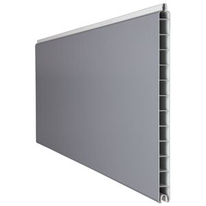 Einzelprofil 'BasicLine' breit silbergrau 180 x 30 x 1,9 cm