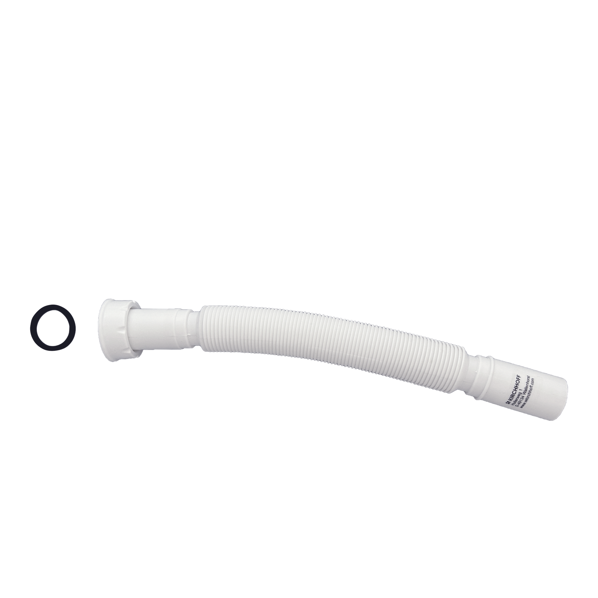 Flexibles Anschlussrohr 'Magic Pipeflex' weiß 1 1/4" x 32 mm, 315-830 mm