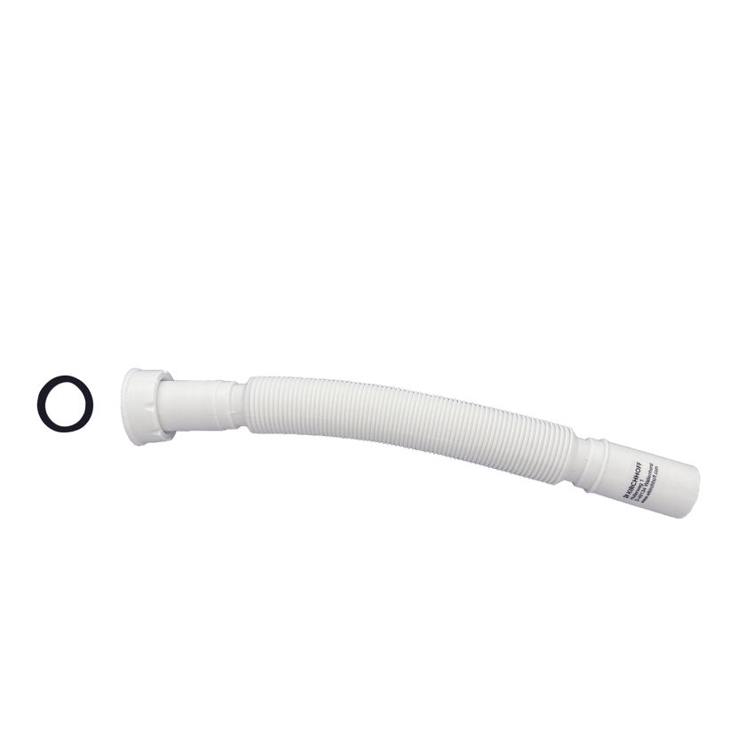 Flexibles Anschlussrohr 'Magic Pipeflex' weiß 1 1/4" x 32 mm, 315-830 mm