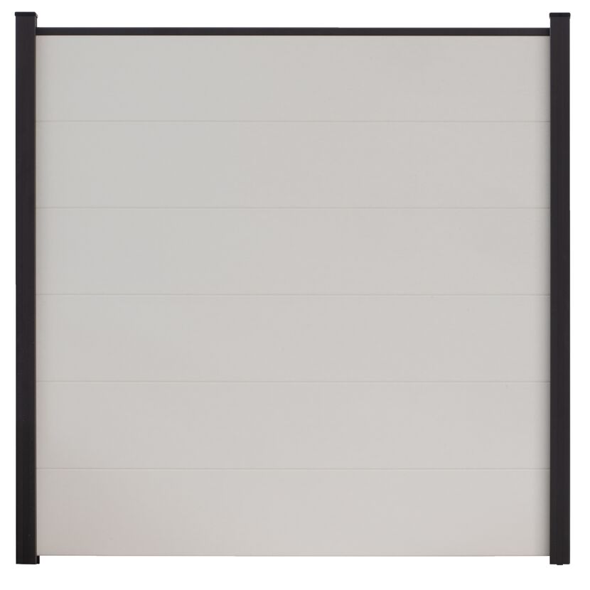 Steckzaun 'BasicLine' weiß 180 x 180 cm
