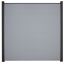 Steckzaun 'BasicLine' silbergrau 180 x 180 cm