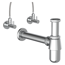 Flaschensiphon verchromt 1 1/4" x 32 mm