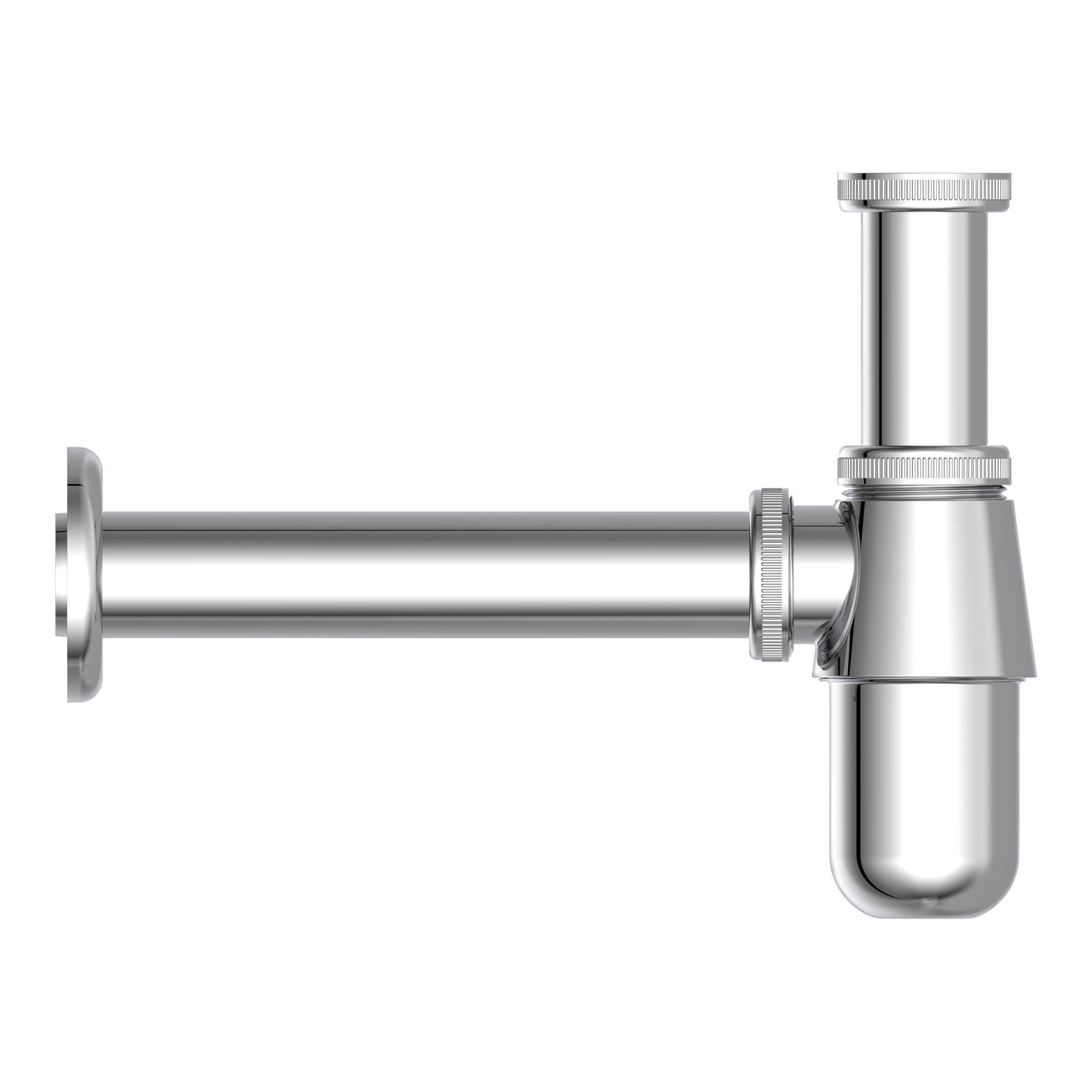 Flaschensiphon verchromt 1 1/4" x 32 mm