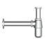 Flaschensiphon verchromt 1 1/4" x 32 mm