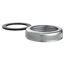 Rändelmutter verchromt 1 1/4", mit Dichtung