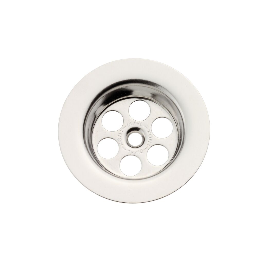 Ventilkelch Edelstahl 1 1/2" x Ø 70 mm, für Wannenablauf