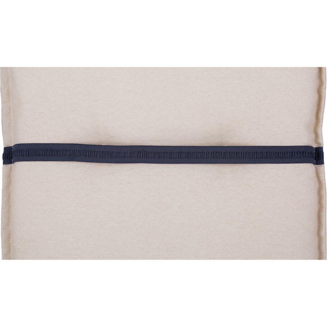 Niedriglehner-Auflagenset 'Takume' beige 46 x 98 x 8 cm 4 Stück
