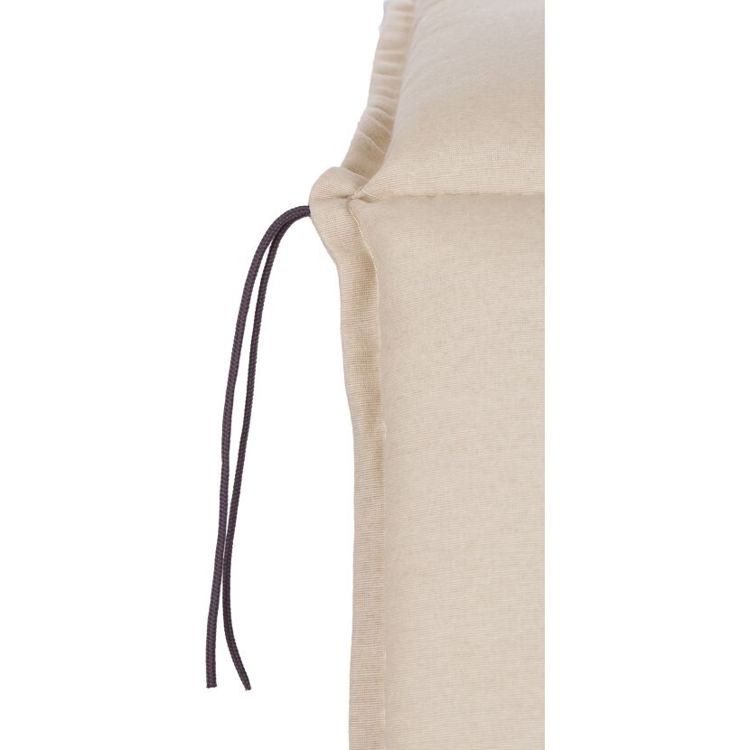 Sonnenliegen-Auflage 'Takume' beige 58 x 191 x 8 cm