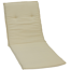 Liegen-Auflage 'Turin' beige 58 x 191 x 8 cm