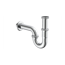 Waschtisch-Röhrensiphon-Set Messing verchromt 1 1/4" x 32 mm, mit Befestigung und 2 x Eckventil