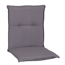Niedriglehner-Auflagen-Set 'Turin' hellgrau 46 x 98 x 8 cm 6 Stück