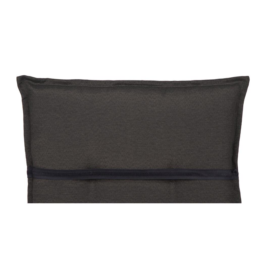 Niedriglehner-Auflagenset 'Trier' anthrazit 46 x 98 x 8 cm 4 Stück