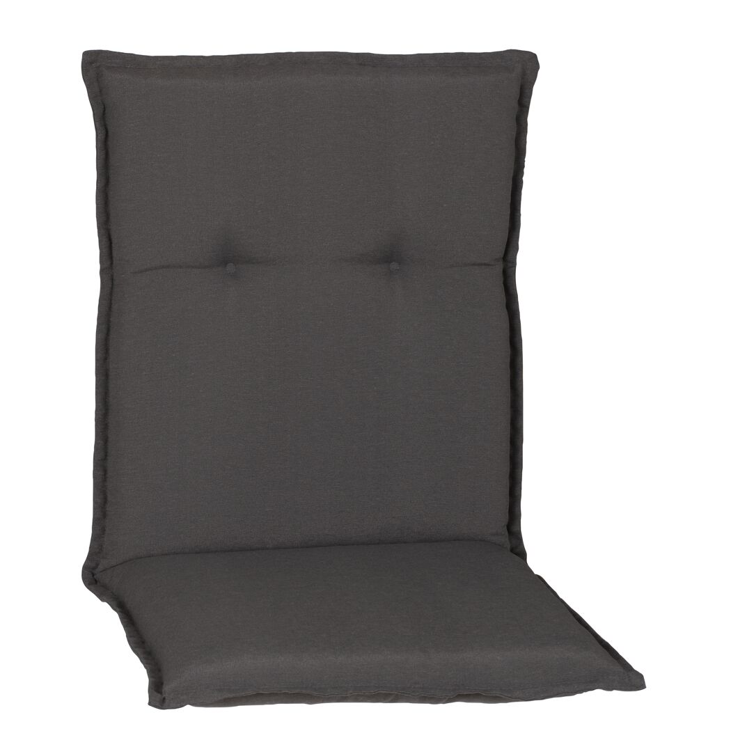 Niedriglehner-Auflagenset 'Trier' anthrazit 46 x 98 x 8 cm 4 Stück