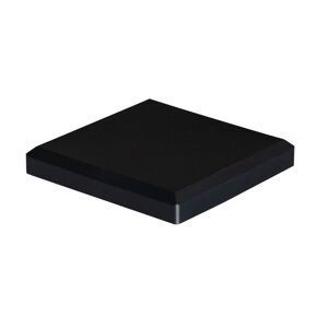 Pfosten-Kappe Steckzaun 'Solid' anthrazit 10 x 10 cm
