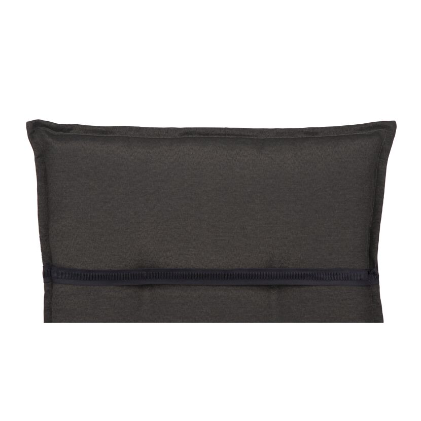 Hochlehner-Auflagenset 'Trier' anthrazit 46 x 118 x 8 cm 4 Stück