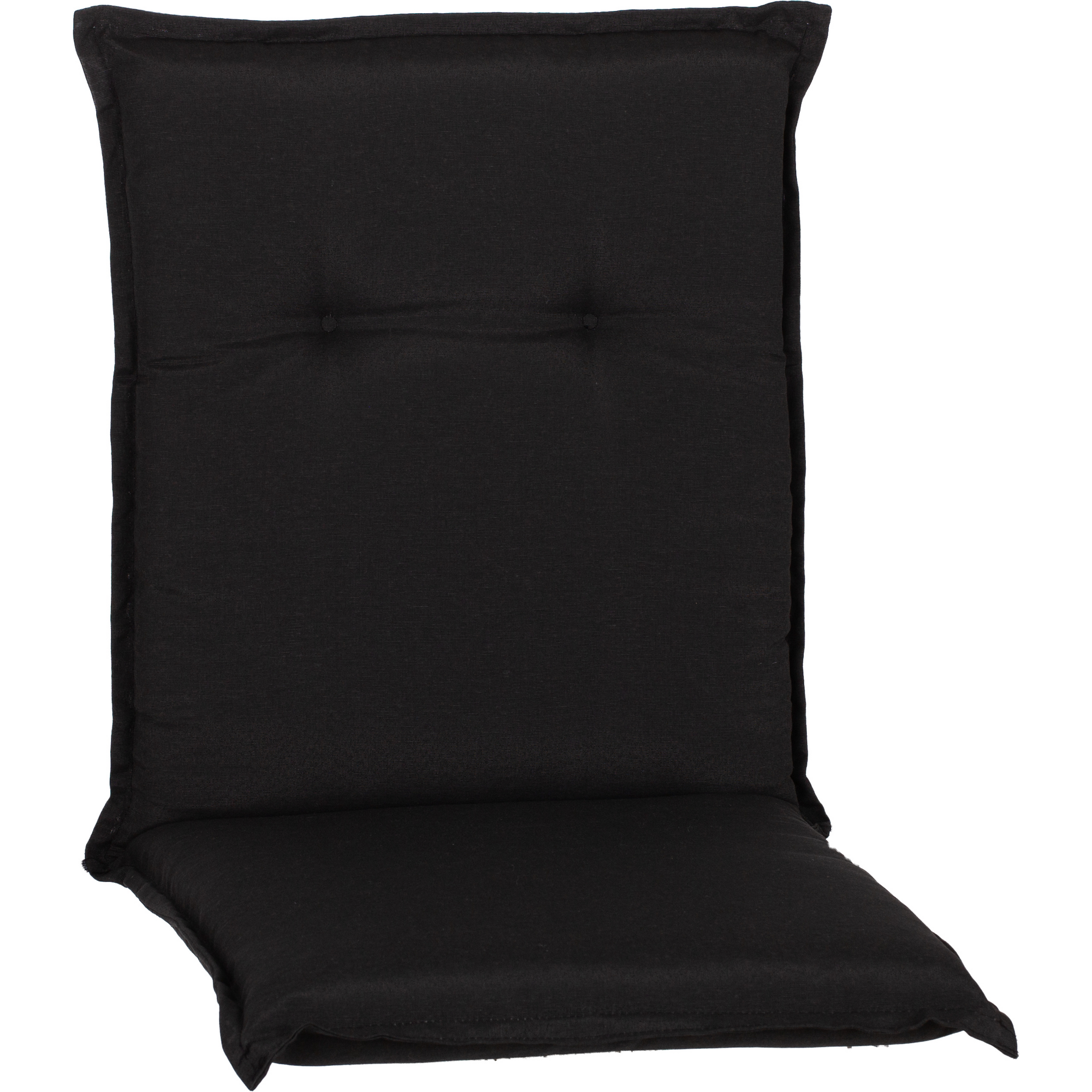 Niedriglehner-Auflagen-Set 'Turin' anthrazit 46 x 98 x 8 cm 6 Stück