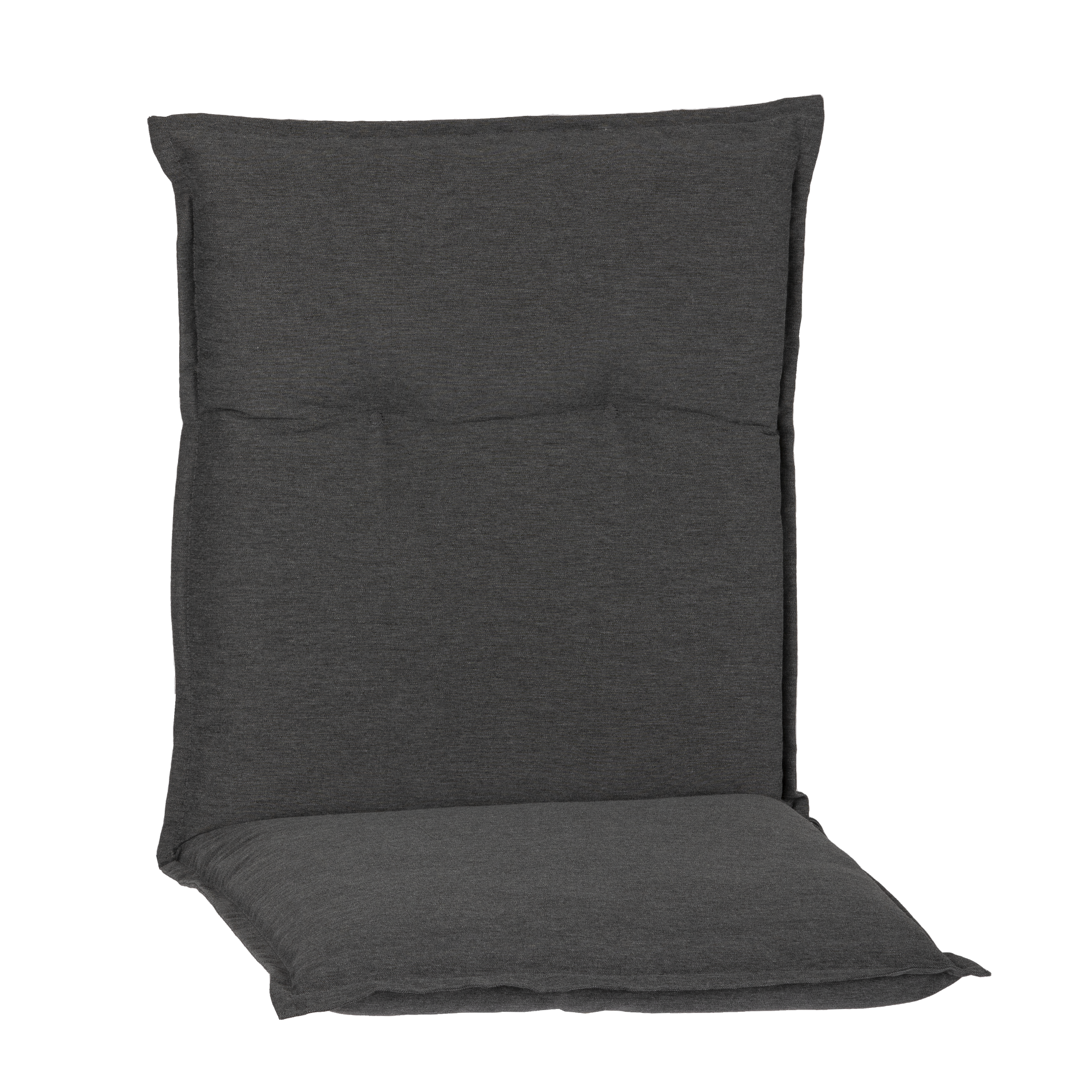 Niedriglehner-Auflagen-Set 'Barcelona' grau 46 x 98 x 6 cm 6 Stück