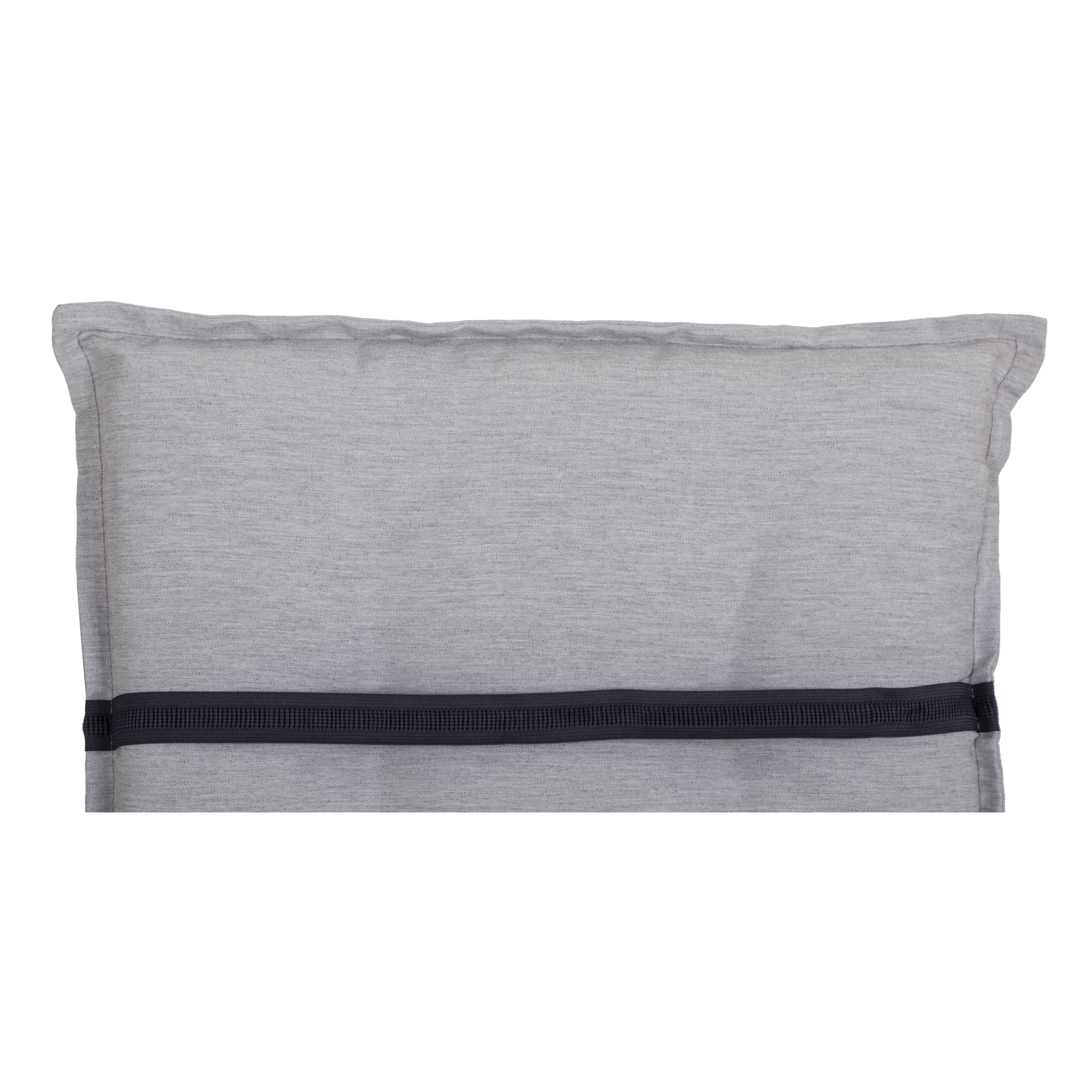 Niedriglehner-Auflagen-Set 'Barcelona' hellgrau 46 x 98 x 6 cm 4 Stück