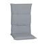 Hochlehner-Auflagenset 'Taipeh' hellgrau 46 x 118 x 6 cm 4 Stück