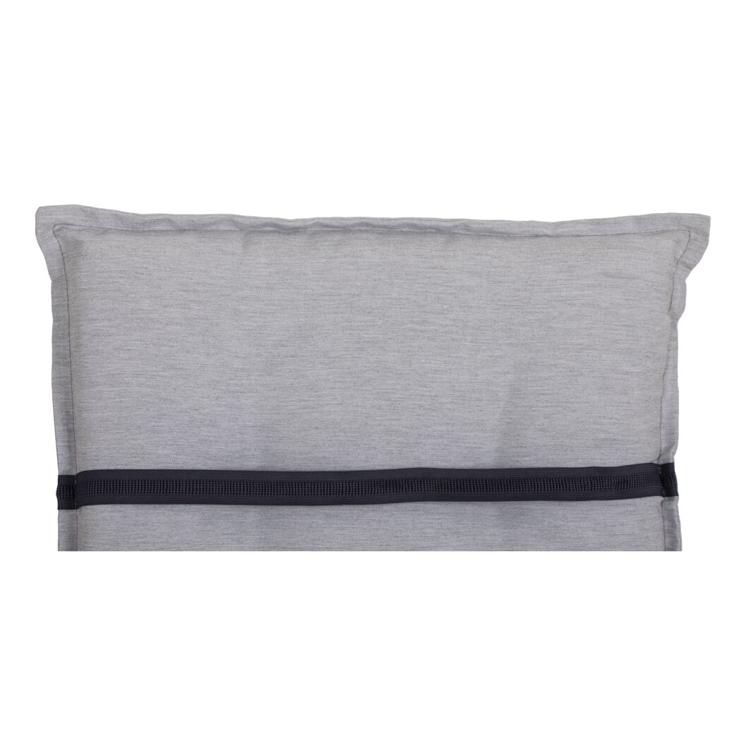 Hochlehner-Auflagenset 'Taipeh' hellgrau 46 x 118 x 6 cm 6 Stück