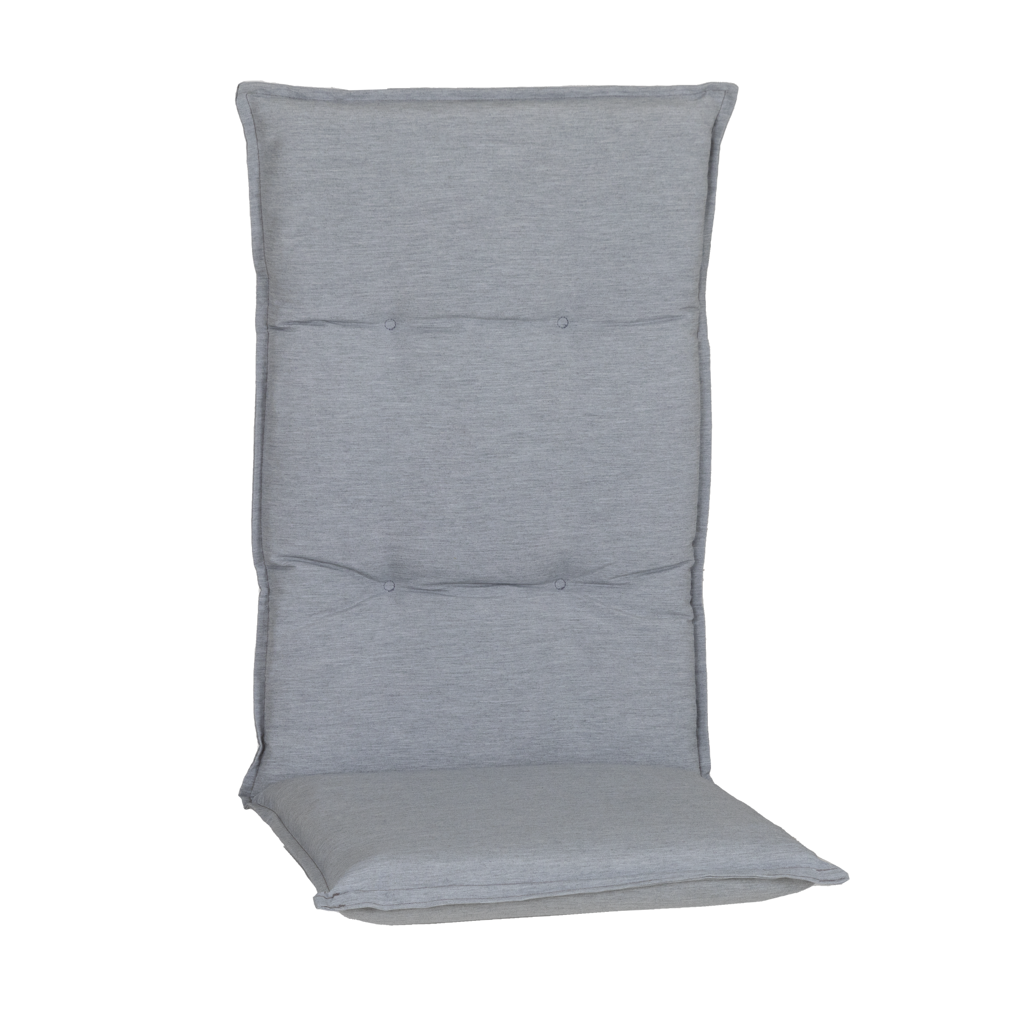 Hochlehner-Auflagen-Set 'Barcelona' hellgrau 46 x 118 x 6 cm 6 Stück