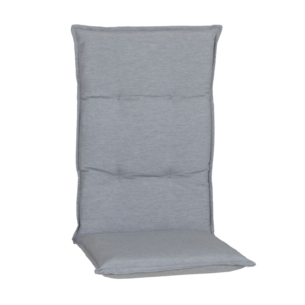 Hochlehner-Auflagenset 'Taipeh' hellgrau 46 x 118 x 6 cm 6 Stück