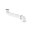 Raumspar-Spültisch-Ablaufbogen weiß 1 1/2" IG x 290 mm x 1 1/2" AG