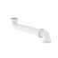 Raumspar-Spültisch-Ablaufbogen weiß 1 1/2" IG x 290 mm x 1 1/2" AG