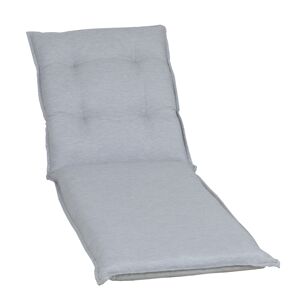 Sonnenliegen-Auflage 'Taipeh' hellgrau 58 x 191 x 6 cm