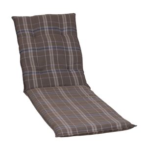 Liegen-Auflage 'Barcelona' braun 60 x 193 x 6 cm