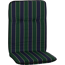 Hochlehner-Auflagen-Set 'Bali' grün/blau 47 x 114 x 5 cm 4 Stück