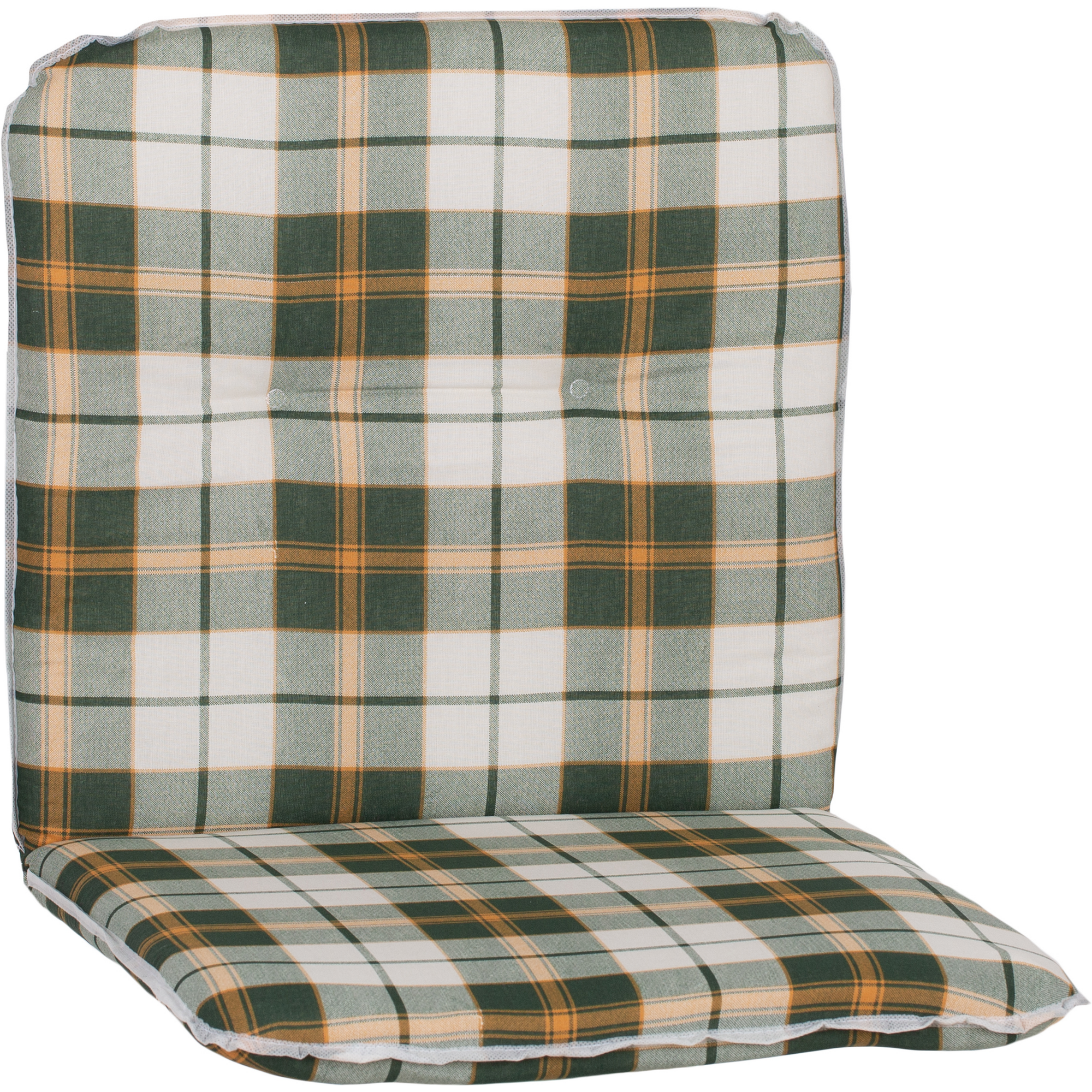 Niedriglehner-Auflagen-Set 'Bali' grün 47 x 96 x 5 cm 6 Stück