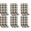 Hochlehner-Auflagenset 'Ejina' grün 47 x 114 x 5 cm 6 Stück