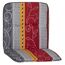 Niedriglehner-Auflagenset 'Elmira' bordeaux/grau 47 x 96 x 5 cm 4 Stück