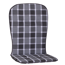 Hochlehner-Auflagen-Set 'Monos' grau 44 x 96 x 4 cm 6 Stück