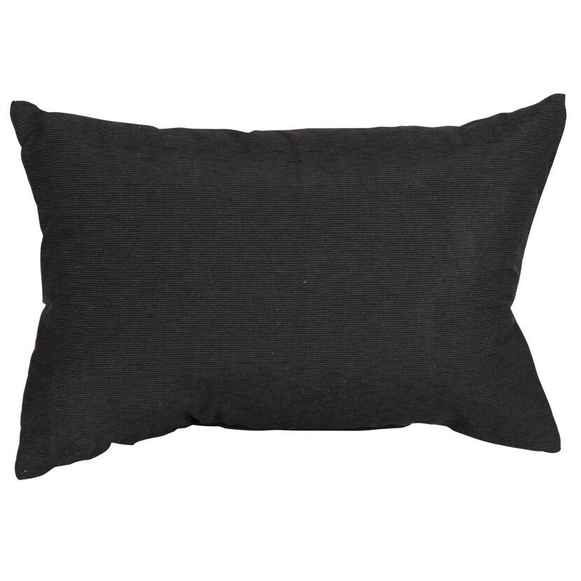 Rückenkissenset anthrazit 30 x 60 x 11 cm 4 Stück